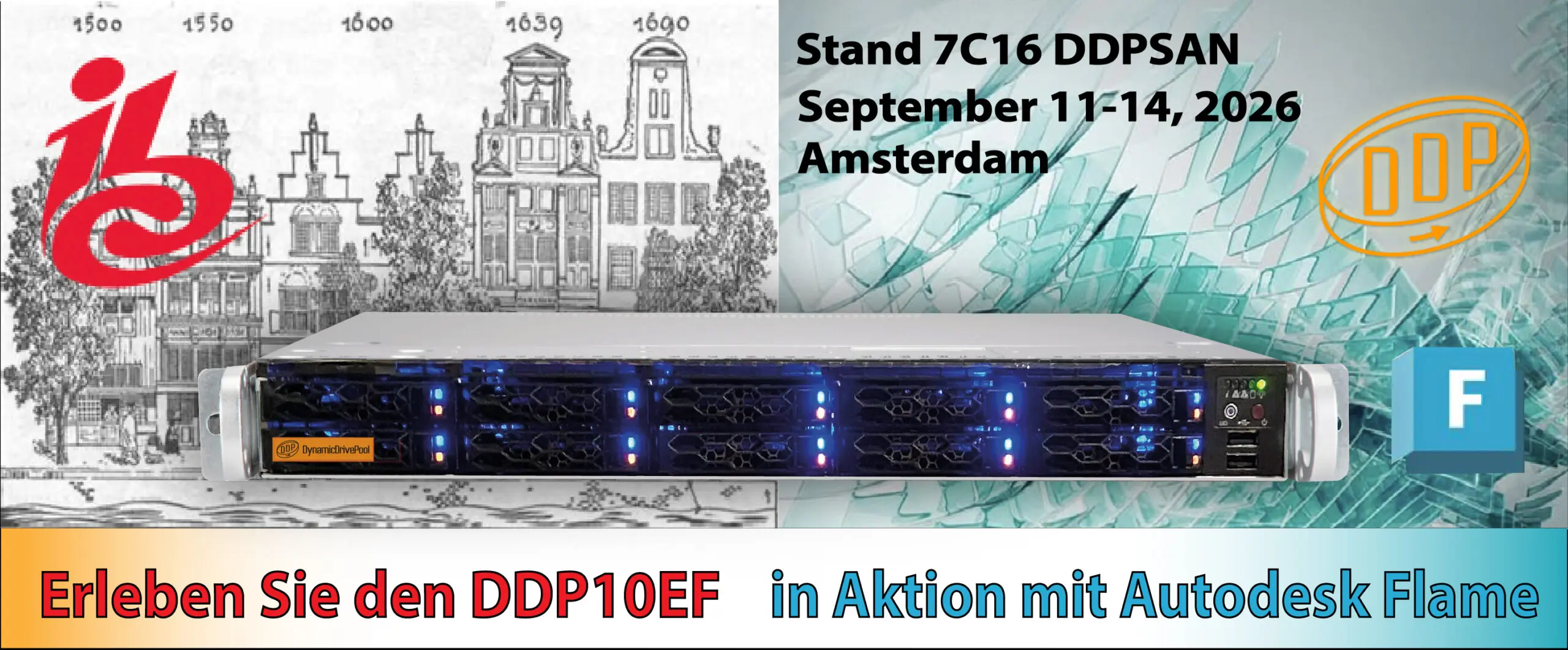 IBC 2026 DDP10EF mit Flame